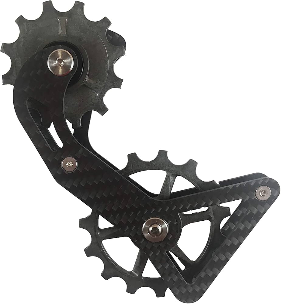 Amazon.com : CarbonDryJapan V3 Big Pulley Kit e-Tap Short Cage